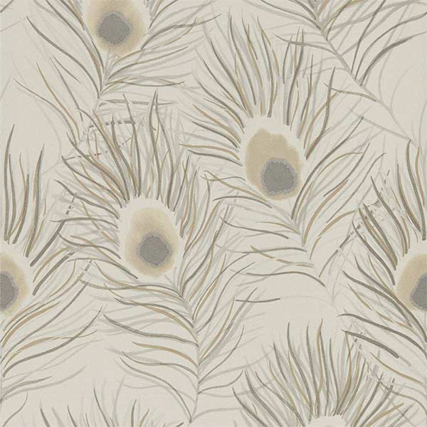 Harlequin Orlena Wallpaper - Putty & Silver - 111880 | Modern 2 Interiors