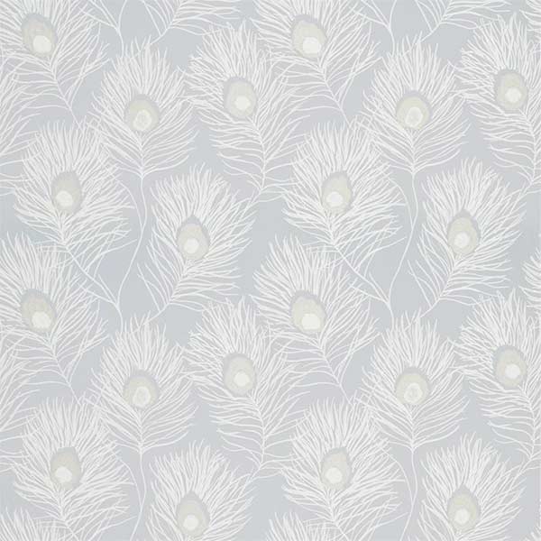 Orlena Powder Blue/Gilver Fabric by Harlequin - 132667 | Modern 2 Interiors