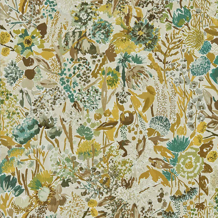 Sanguine Succulent & Seaglass Wallpaper by Harlequin - 112840 | Modern 2 Interiors
