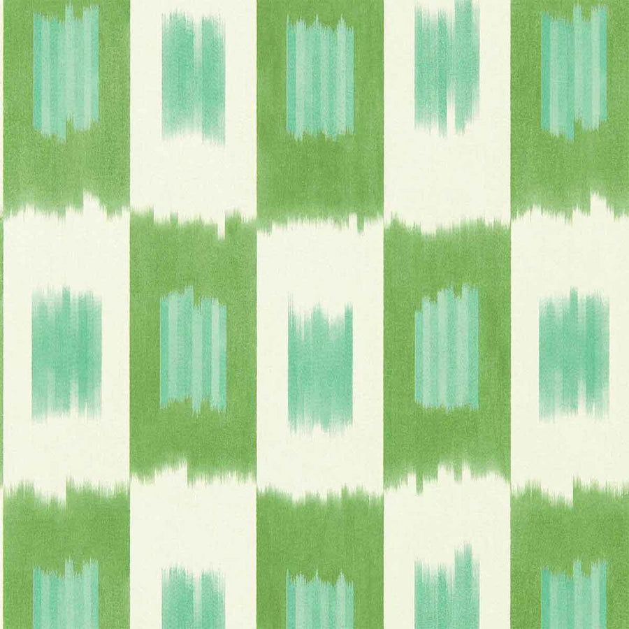 Harlequin Shiruku Wallpaper | Emerald, Forest & Silver Willow | 112921