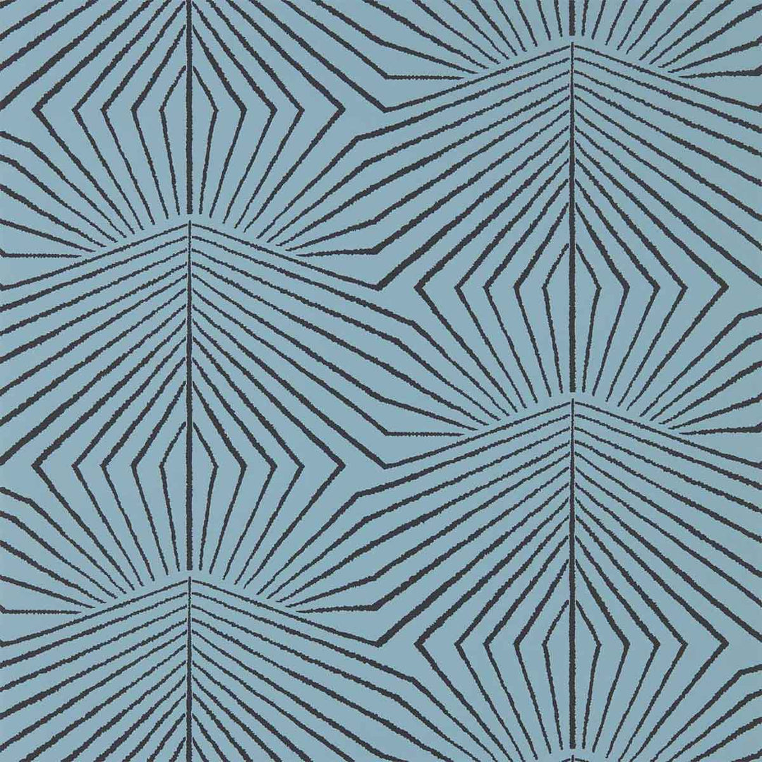 Harlequin Dawning Wallpaper | Copenhagen Blue & Ritual | 112929