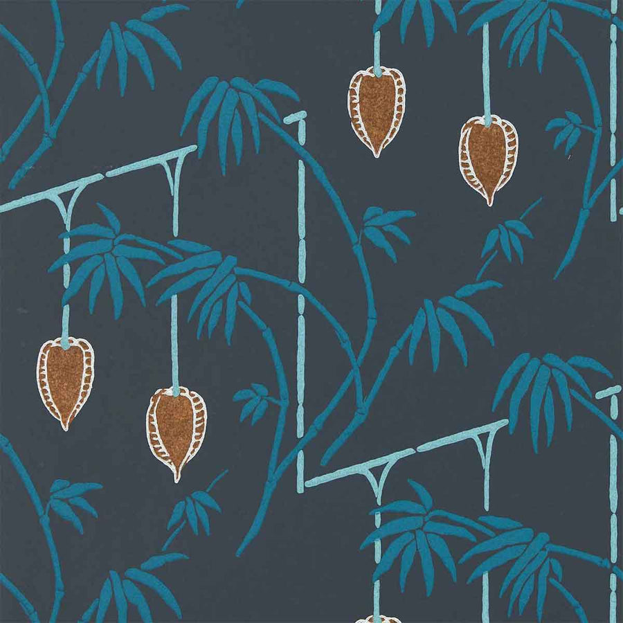 Harlequin Kimiko Wallpaper | Japanese Ink & Copper | 112940