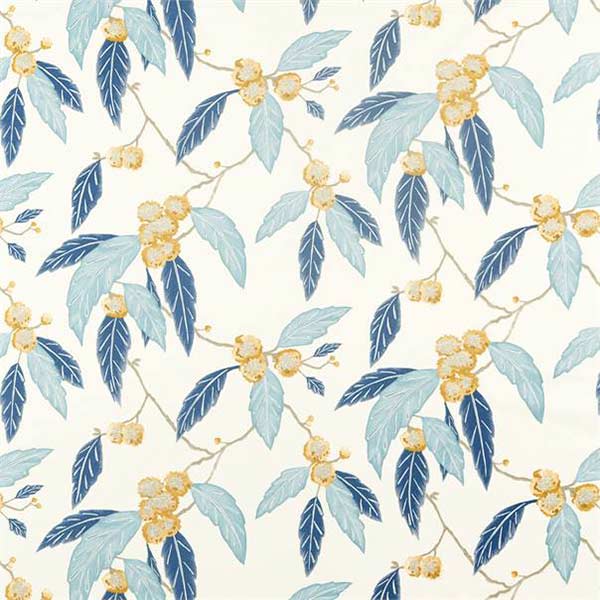 Coppice Saffron/Cobalt Fabric by Harlequin - 120821 | Modern 2 Interiors