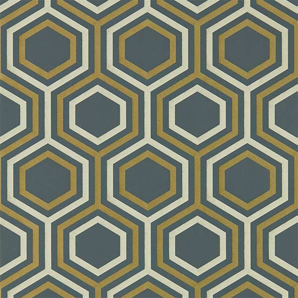 Harlequin Selo Wallpaper - Ebony & Gold - 112149 | Modern 2 Interiors