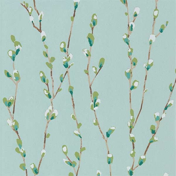 Harlequin Salice Wallpaper - Mint/Emerald - 111469 | Modern 2 Interiors