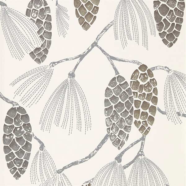 Harlequin Epitome Wallpaper - Gilver, Silver & Chalk - 111501 | Modern 2 Interiors