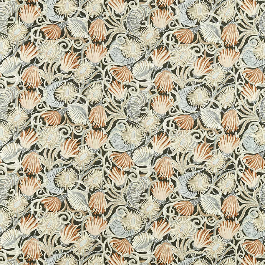 Montipora Harissa, Slate & Insence Fabric by Harlequin - 121006 | Modern 2 Interiors
