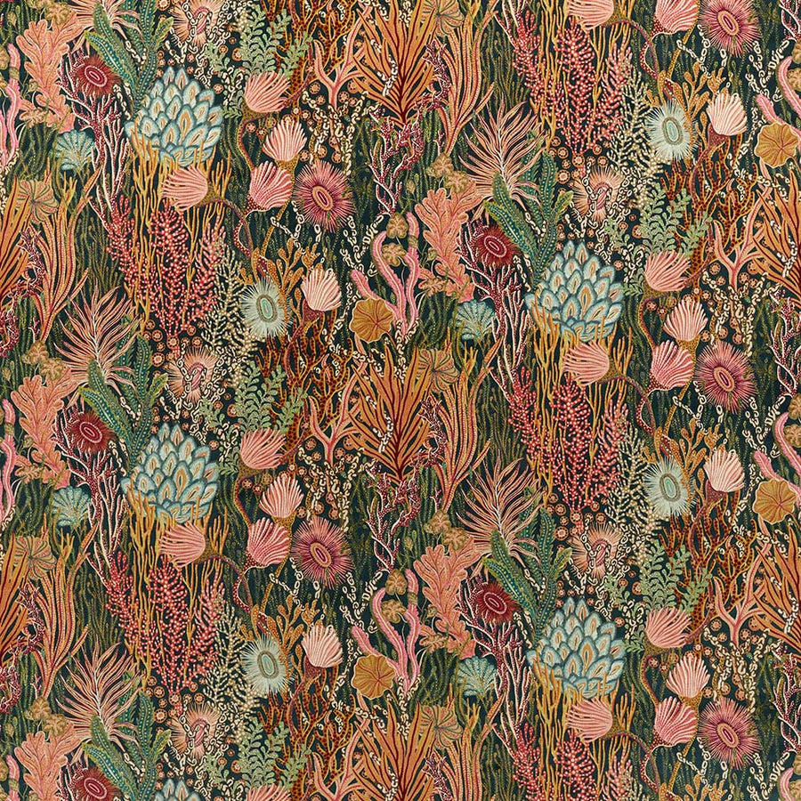 Acropora Brazilian Rosewood, Nectar Fabric by Harlequin - 121010 | Modern 2 Interiors