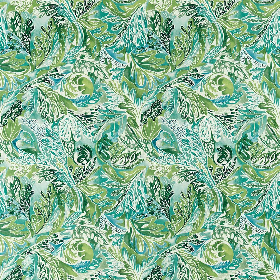 Alotau Fig Leaf & Tree Canopy Fabric by Harlequin - 121012 | Modern 2 Interiors