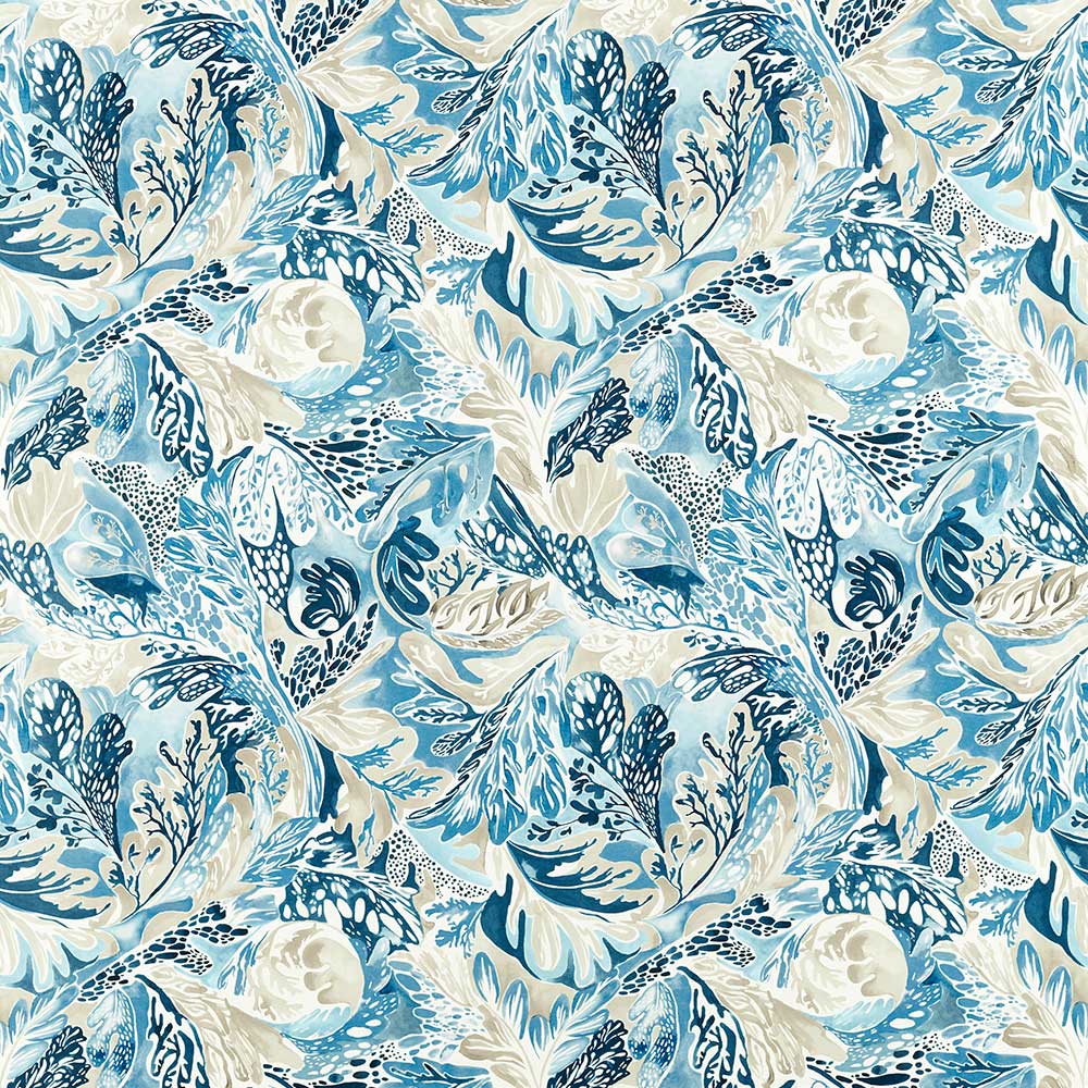 Alotau Celestial & Ink Fabric by Harlequin - 121013 | Modern 2 Interiors