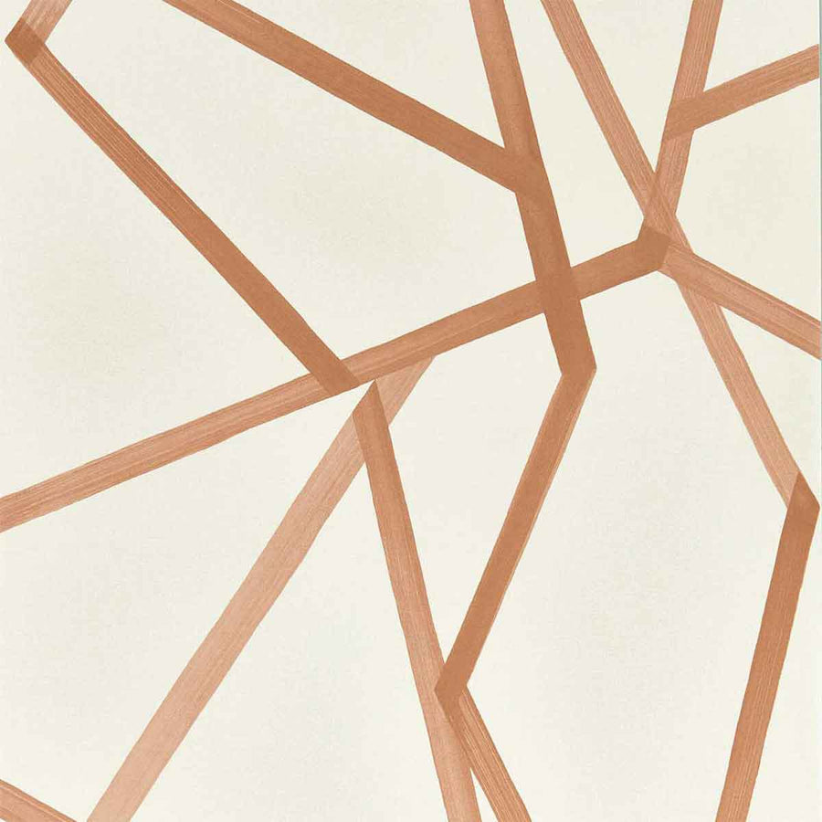 Sumi Linen & Copper Wallpaper by Harlequin - 112598 | Modern 2 Interiors