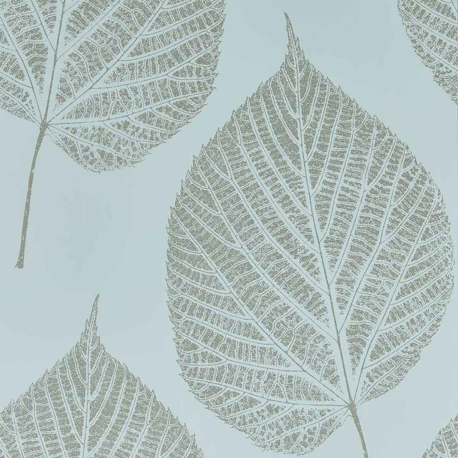 Leaf Sky & Gilver Wallpaper by Harlequin - 112610 | Modern 2 Interiors