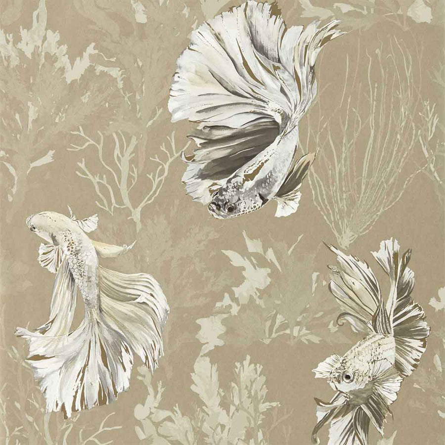 Halfmoon Gilver & Tranquility Wallpaper by Harlequin - 112765 | Modern 2 Interiors