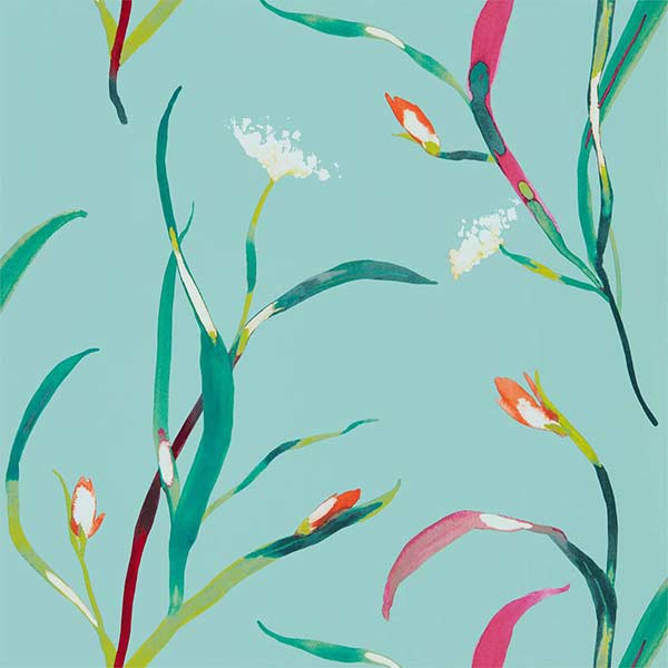 Harlequin Soana Wallpaper - Lagoon - 111755 | Modern 2 Interiors