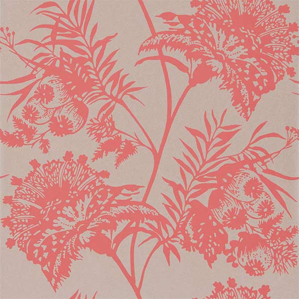 Harlequin Bavero Wallpaper - Coral - 111766 | Modern 2 Interiors