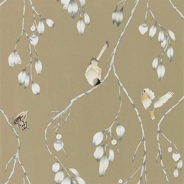Harlequin Iyanu Wallpaper - Linen - 111769 | Modern 2 Interiors