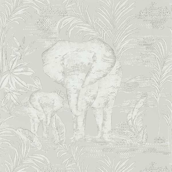 Harlequin Kinabalu Wallpaper - Silver - 111777 | Modern 2 Interiors