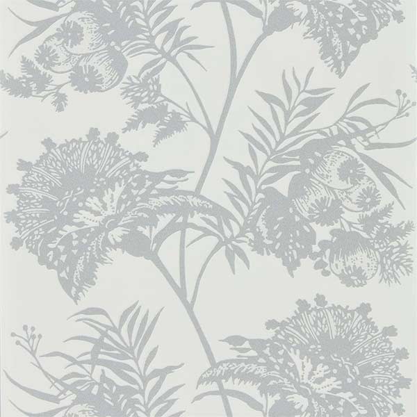 Harlequin Bavero Shimmer Wallpaper - Silver - 111778 | Modern 2 Interiors