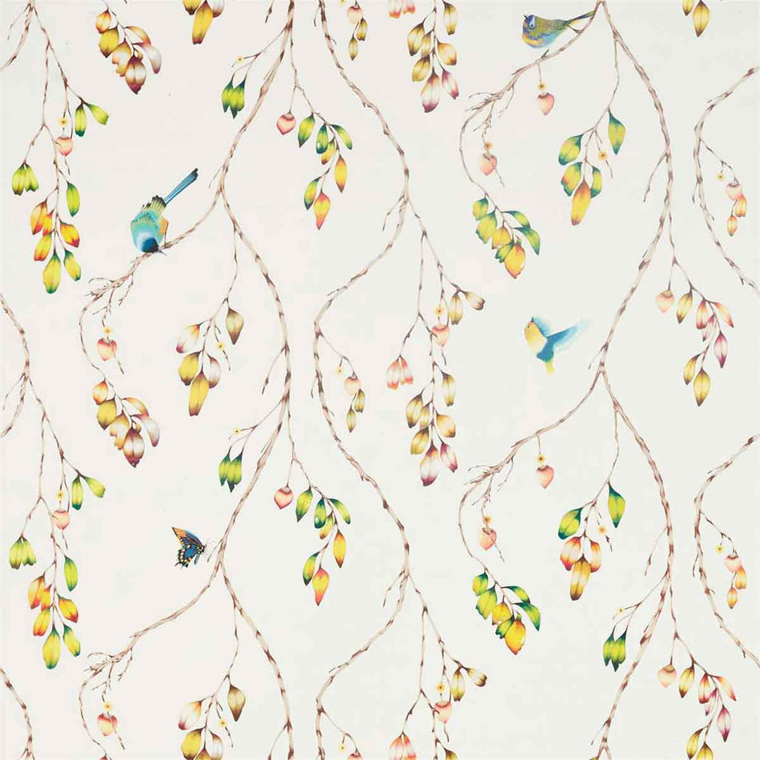 Iyanu Voile Paprika & Kiwi Fabric by Harlequin - 120736 | Modern 2 Interiors