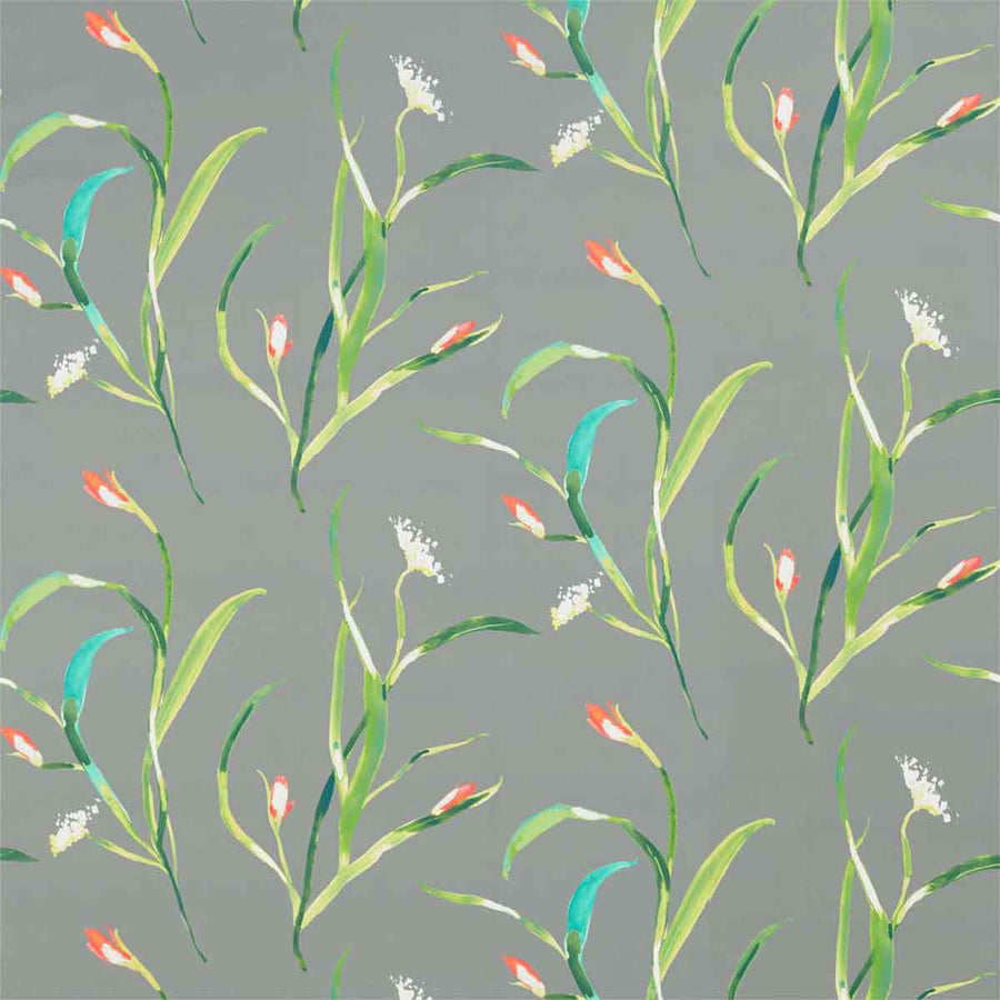 Saona Kiwi & Charcoal Fabric by Harlequin - 120739 | Modern 2 Interiors