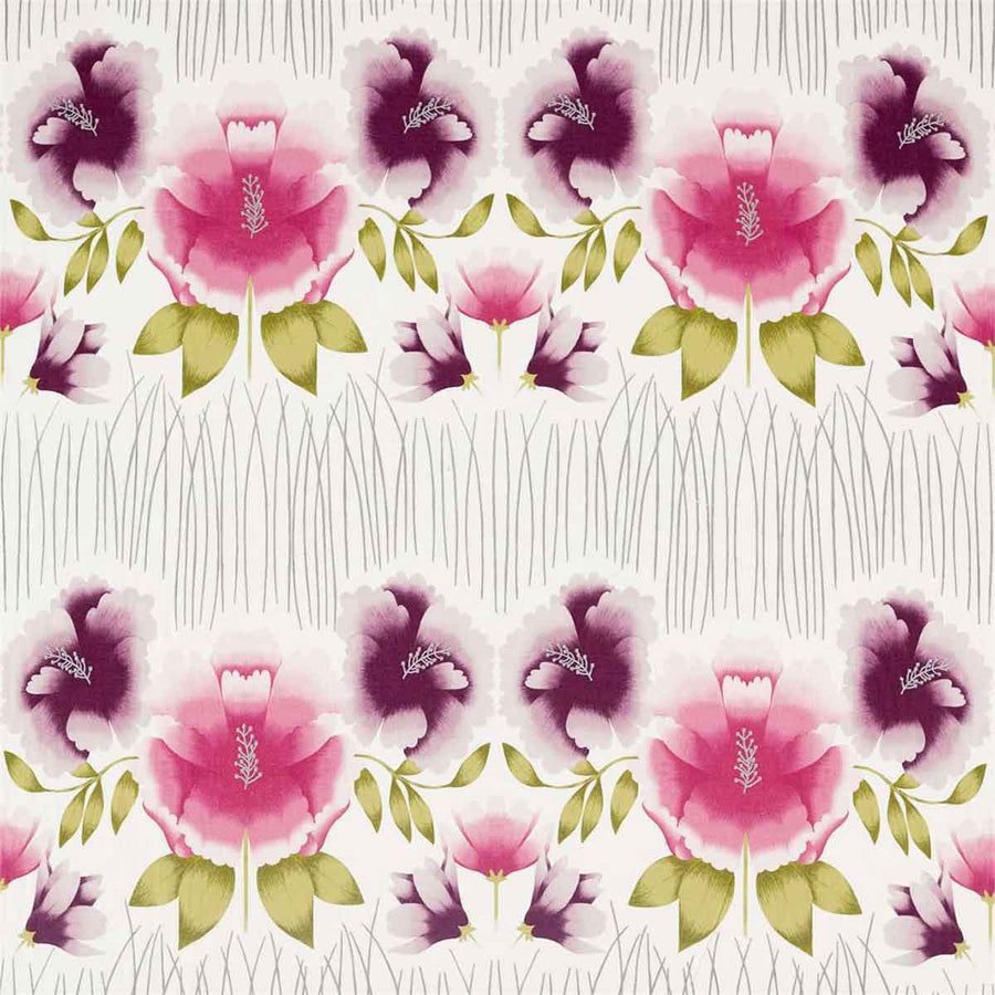 Zapara Cerise & Kiwi Fabric by Harlequin - 132644 | Modern 2 Interiors