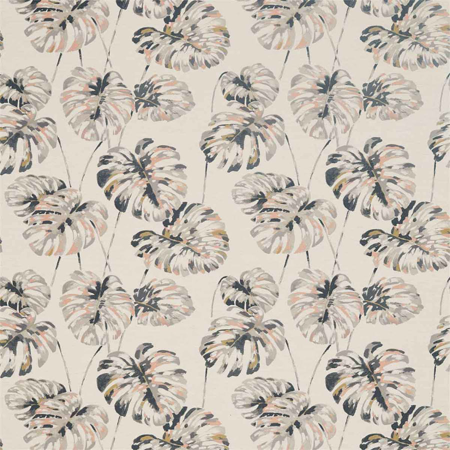 Kelapa Charcoal & Blush Fabric by Harlequin - 132648 | Modern 2 Interiors