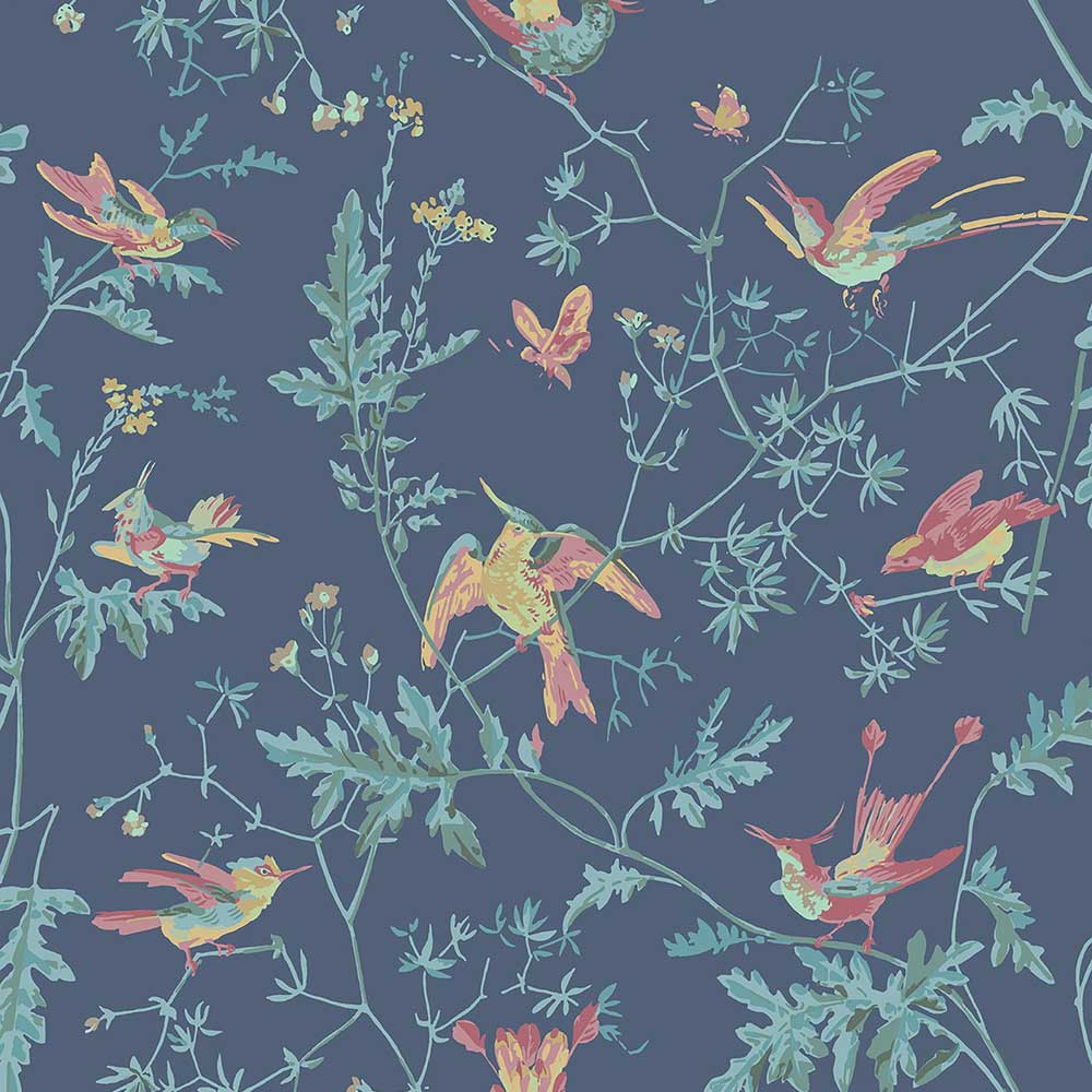 Hummingbirds Archive Anthology Wallpaper by Cole & Son - 100/14068 | Modern 2 Interiors