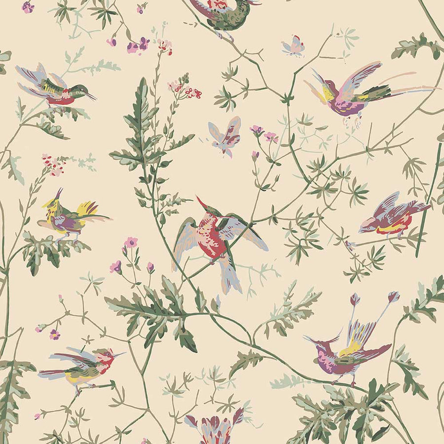 Hummingbirds Archive Anthology Wallpaper by Cole & Son - 100/14071 | Modern 2 Interiors