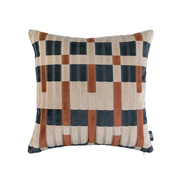 Northern Burnt Orange Cushions by Kirkby Design - KDC5218/03 | Modern 2 Interiors