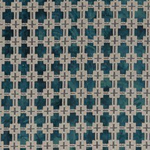 Maui Kingfisher Fabric by Clarke & Clarke - F1302/01 | Modern 2 Interiors