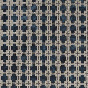 Maui Midnight Fabric by Clarke & Clarke - F1302/02 | Modern 2 Interiors