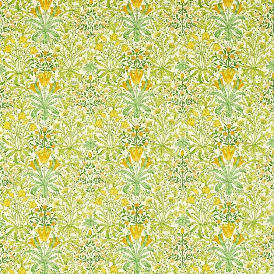 Woodland Weeds Sap Green Fabric by Morris & Co - 226990 | Modern 2 Interiors