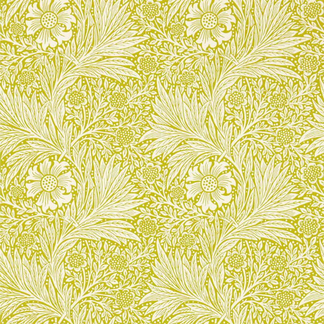 Marigold Chartreuse Wallpaper by Morris & Co - 217092 | Modern 2 Interiors