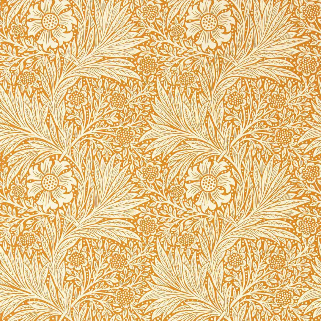 Marigold Orange Wallpaper by Morris & Co - 217093 | Modern 2 Interiors