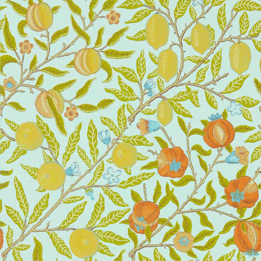 Fruit Sky Wallpaper by Morris & Co - 217102 | Modern 2 Interiors