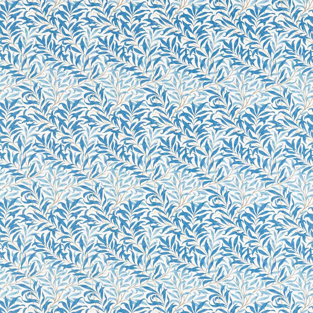 Simply Willow Bough Woad Fabric by Morris & Co - 226893 | Modern 2 Interiors
