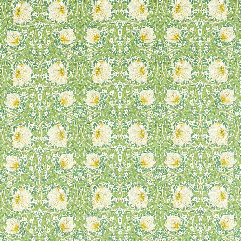 Simply Pimpernel Weld & Leaf Green Fabric by Morris & Co - 226898 | Modern 2 Interiors