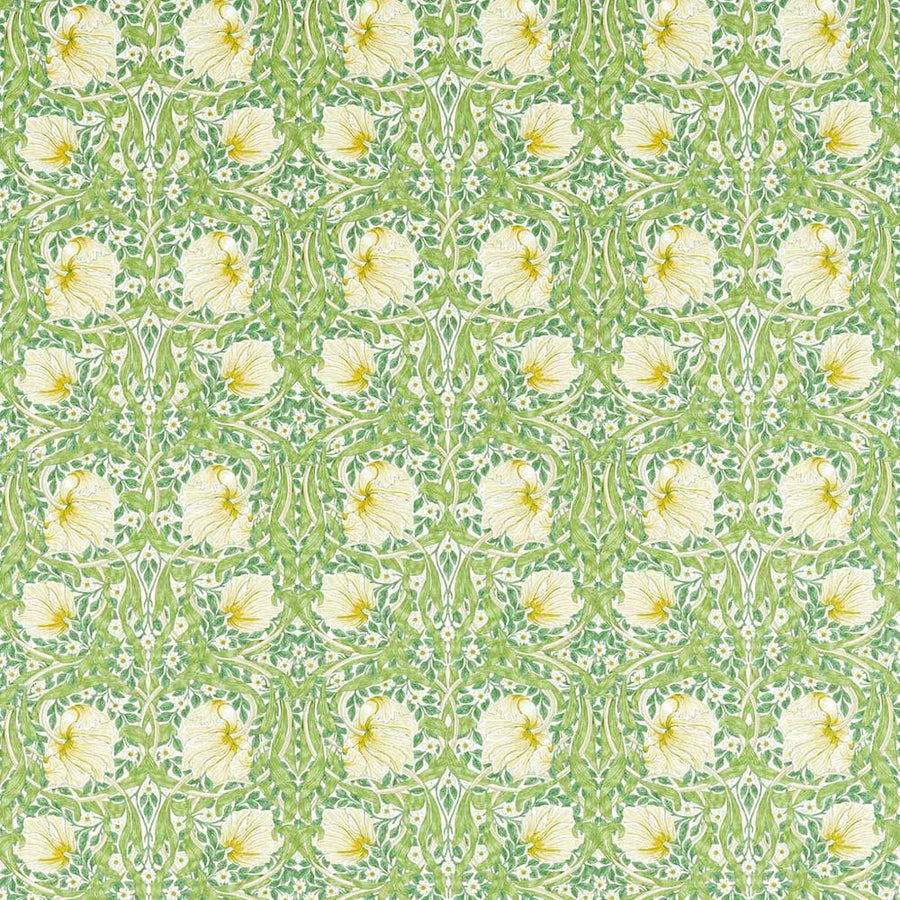 Simply Pimpernel Weld & Leaf Green Fabric by Morris & Co - 226898 | Modern 2 Interiors