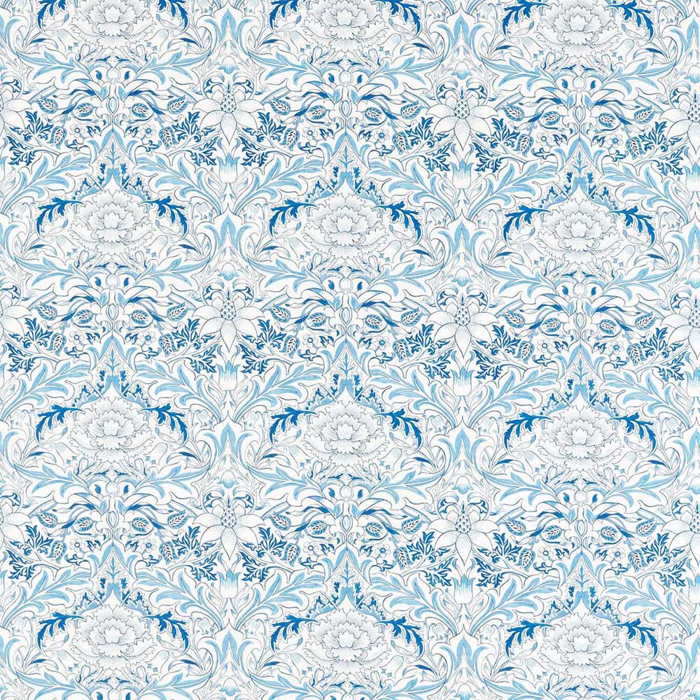 Simply Severn Woad Fabric by Morris & Co - 226902 | Modern 2 Interiors