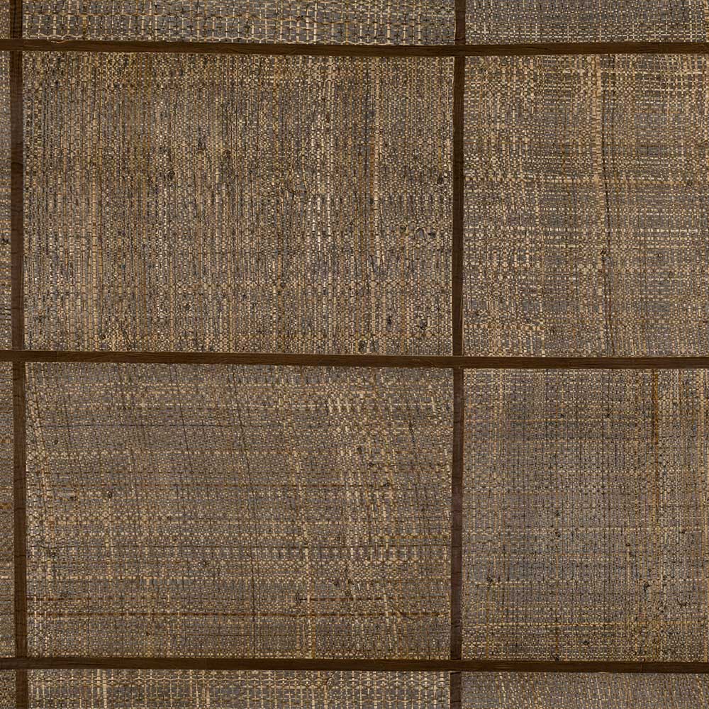 Grid Chestnut Wallpaper by Mark Alexander - MW120/03 | Modern 2 Interiors