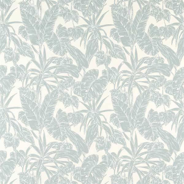 Parlour Palm Frost Fabric by SCION - 120769 | Modern 2 Interiors