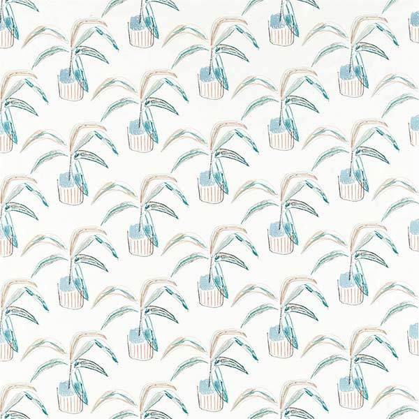 Crassula Marine Fabric by SCION - 132861 | Modern 2 Interiors