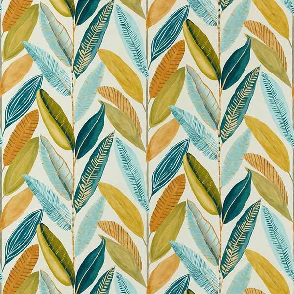 Hikkaduwa Tangerine Fabric by SCION - 120893 | Modern 2 Interiors