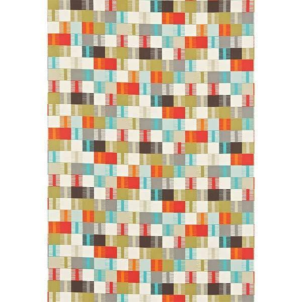 Navajo Tomato Fabric by SCION - 120920 | Modern 2 Interiors