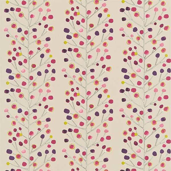 Berry Tree Plum Fabric by SCION - 120925 | Modern 2 Interiors