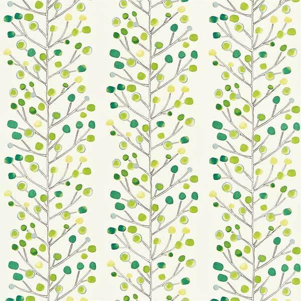 Berry Tree Emerald Fabric by SCION - 120929 | Modern 2 Interiors