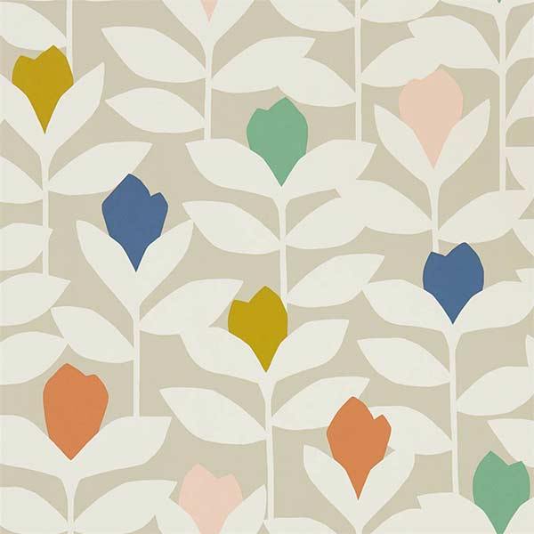 Padukka Flamenco Wallpaper by SCION - 112215 | Modern 2 Interiors