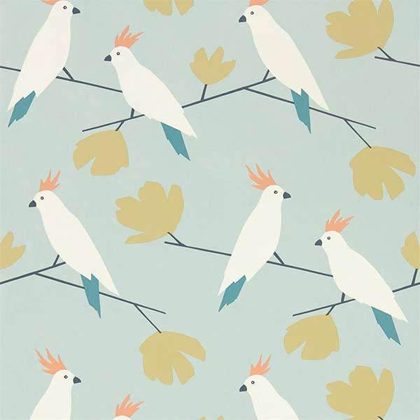Love Birds Candy Wallpaper by SCION - 112220 | Modern 2 Interiors