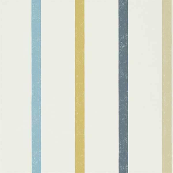 Hoppa Spots Stripes & Checks Cobalt Wallpaper by SCION - 111115 | Modern 2 Interiors
