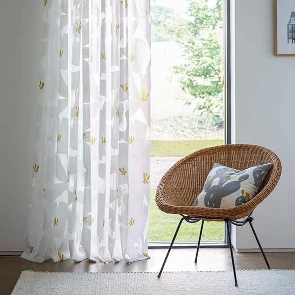 Ayaka Dandelion Fabric by SCION - 132700 | Modern 2 Interiors